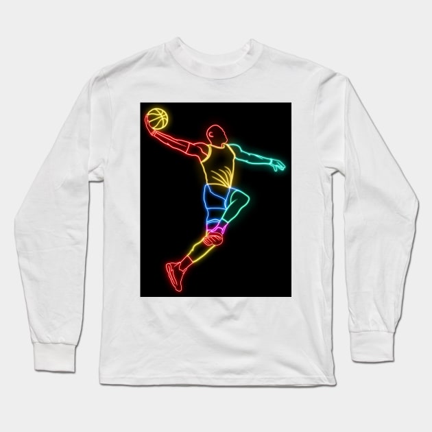 Soul of basketball Long Sleeve T-Shirt by San Creative